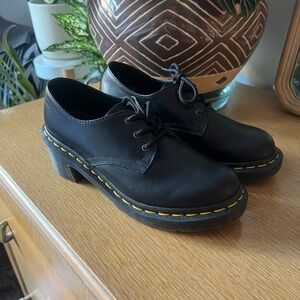 Doc Martins Black Leather Armory Women's Shoes